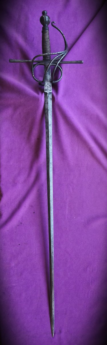Rapière à branches,  circa 1600, probablement pour adolescent.-photo-2
