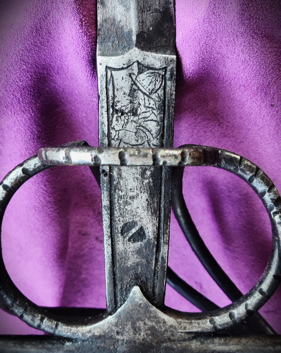 Rapière à branches,  circa 1600, probablement pour adolescent.-photo-1