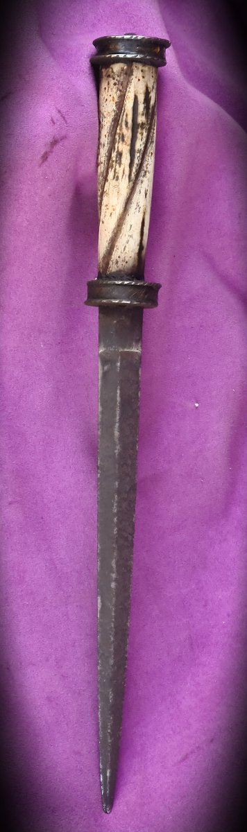 Italian 16th-century Rondel Dagger-photo-2