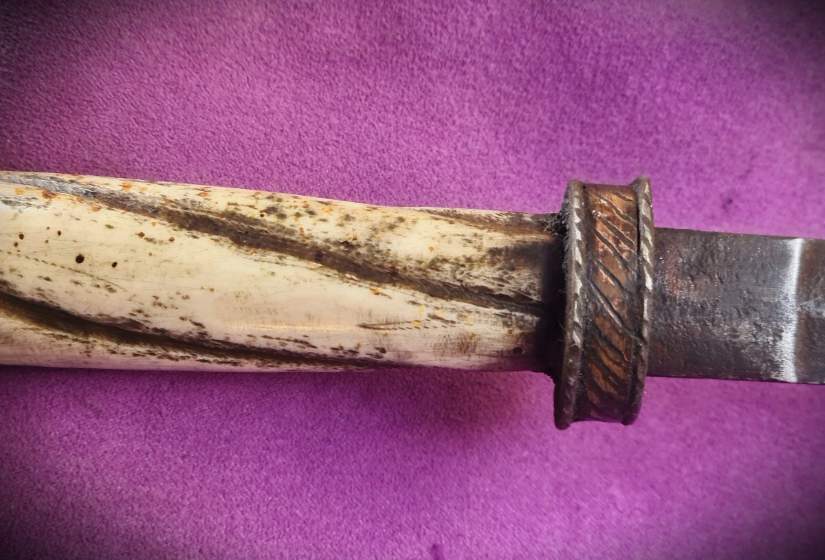 Italian 16th-century Rondel Dagger-photo-3