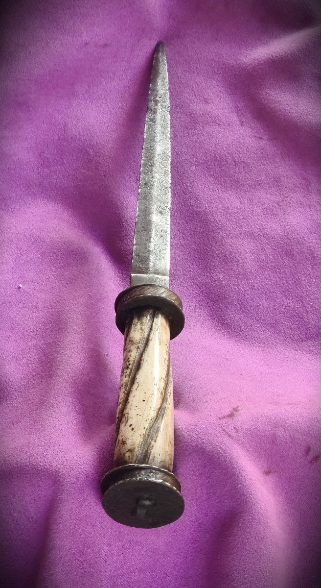 Italian 16th-century Rondel Dagger-photo-5