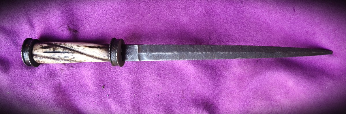 Italian 16th-century Rondel Dagger-photo-6