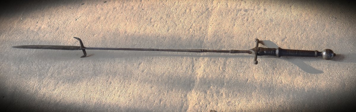 Grande épée de chasse XVIème  "Schweinschwert" probablement de louveterie -photo-2