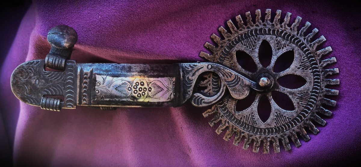19th-century Mexican "charro" Spur