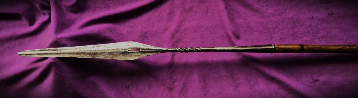 Set Of 4 Spears From  Rdc  (formerly Zaire), Circa 1910-photo-4