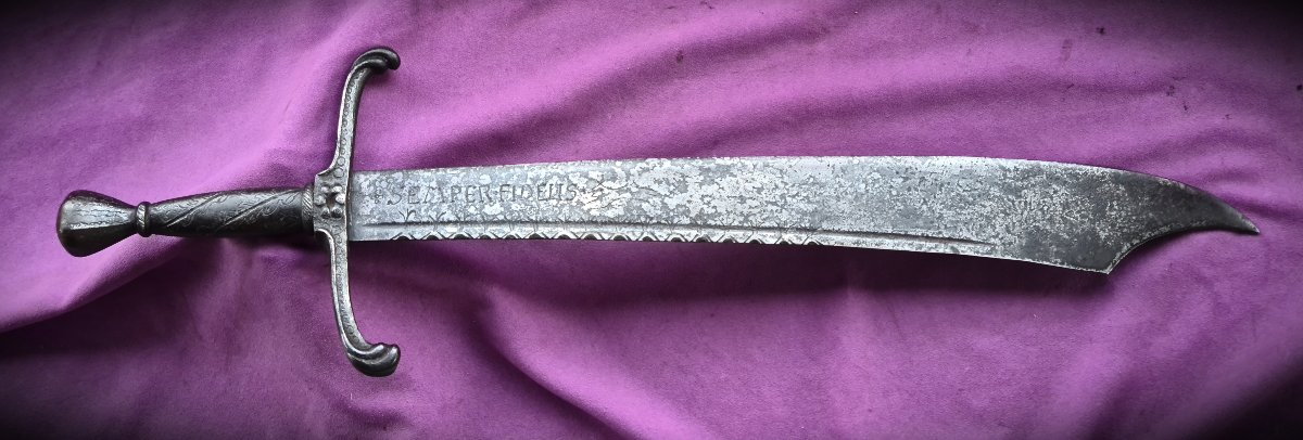 Storta  Sword Or Falchion  16th Century -photo-2