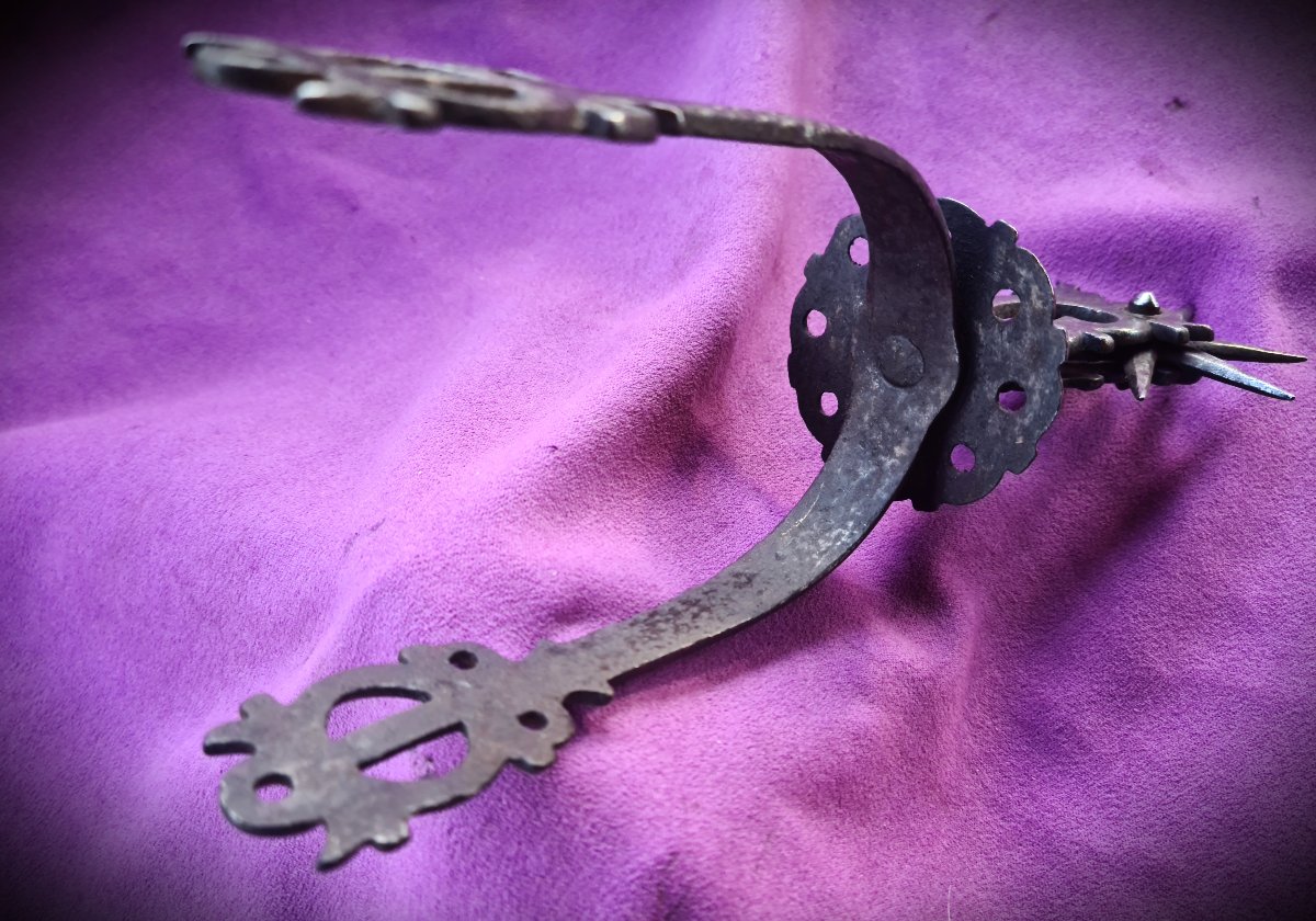 Argentine Steel Spur, First Half Of The 19th Century-photo-3