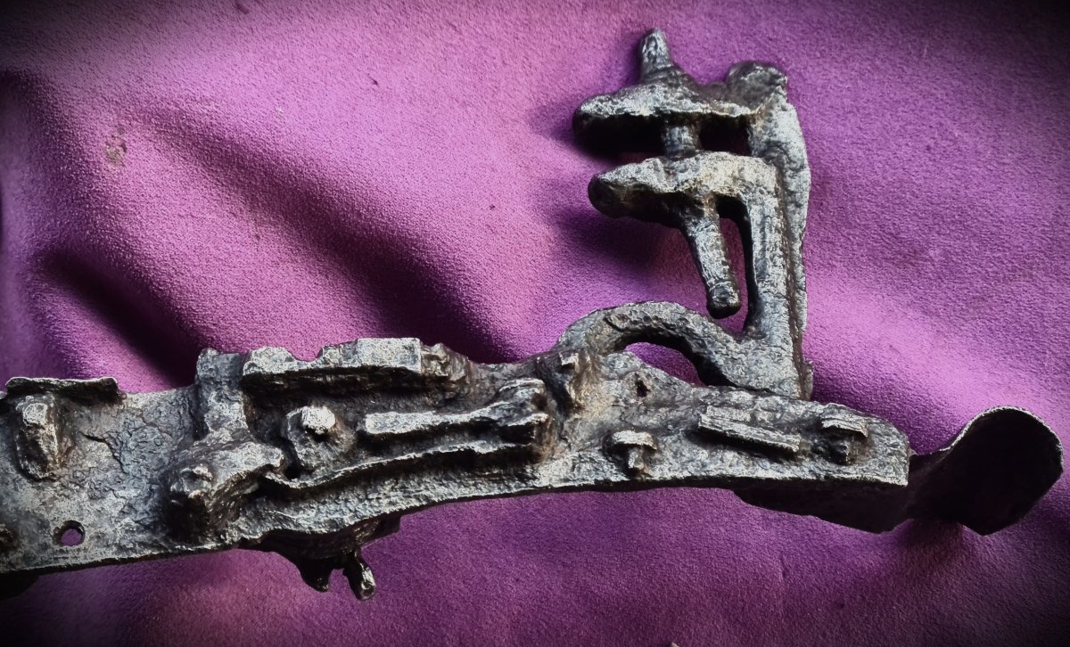 Extra-large Double Wheellock Mechanism  16th Century, For A Fortress Musket-photo-5