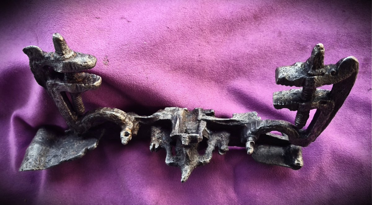 Extra-large Double Wheellock Mechanism  16th Century, For A Fortress Musket