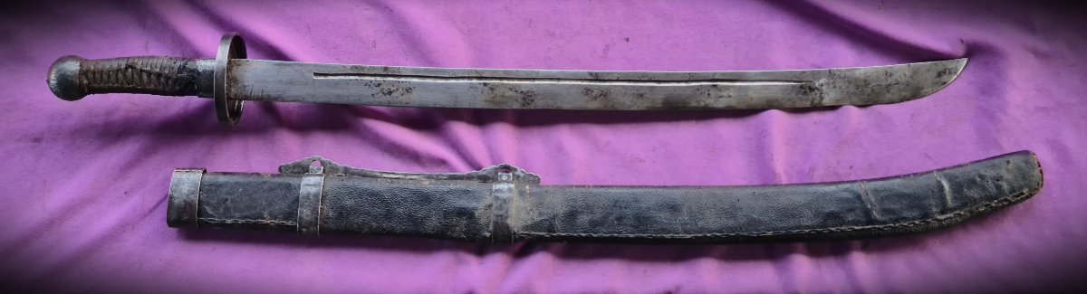 Sabre de guerre de  Chine du Nord, Dynastie Qing-photo-8