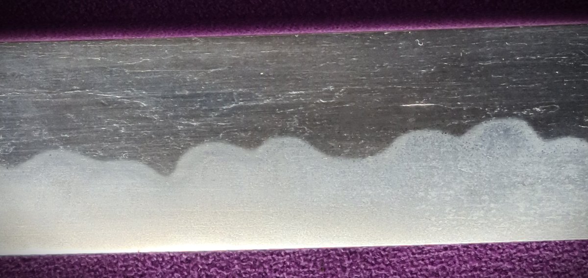 Japanese Tanto "yoroï Dashi"—blade Polished In Japan . Edo Period-photo-7
