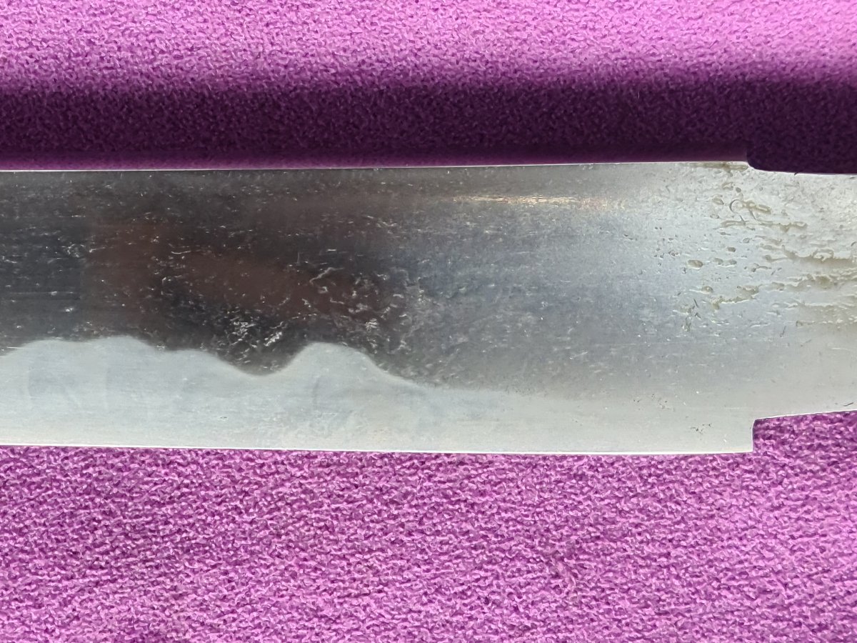 Japanese Tanto "yoroï Dashi"—blade Polished In Japan . Edo Period-photo-8