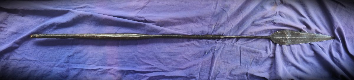 African Spear, Drc, 19th Century-photo-3