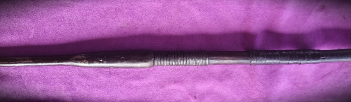 African Spear, Drc, 19th Century-photo-2