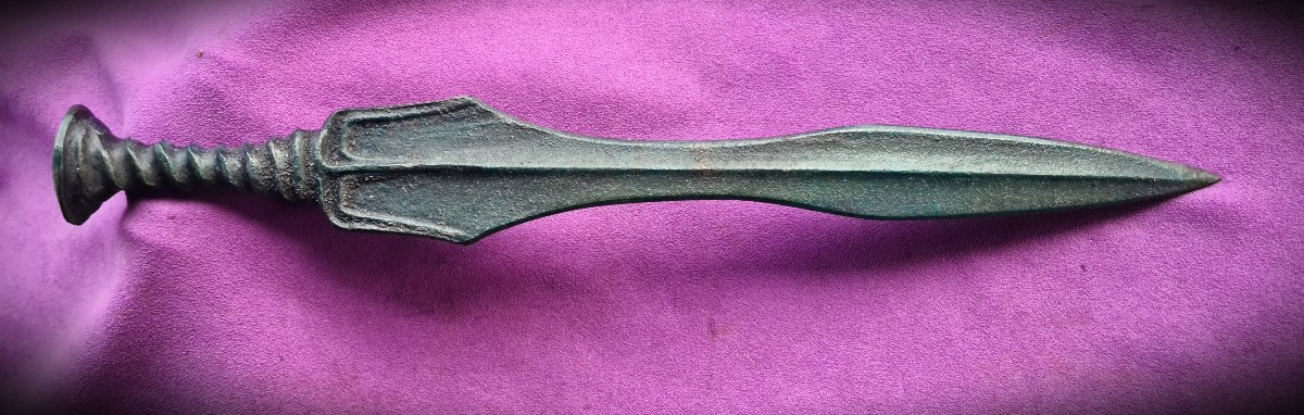 poignard antique bronze-photo-2