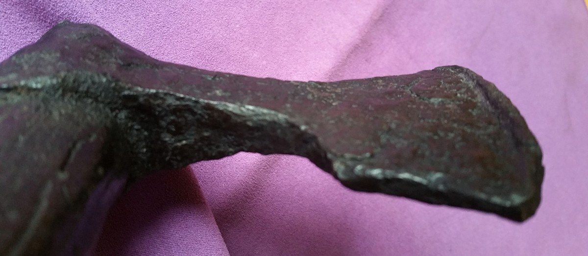Rare hache Viking IXème siècle-photo-5