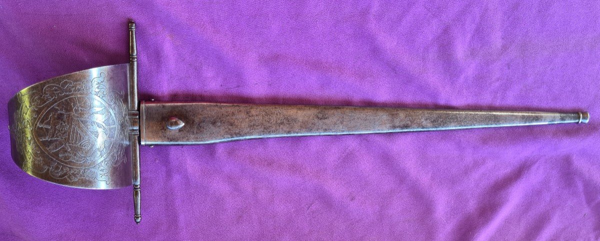 Large Dagger Fabrica De Artilleria De Toledo 1851-photo-7