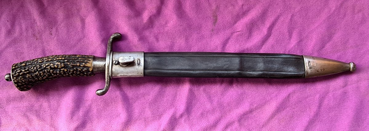 Germanic Hunting Dagger Late 19th Century-photo-4