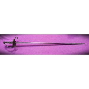 Rapière germanique 17ème monture atypique