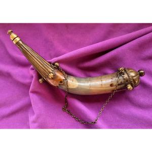 Powder Horn From Hungary Or Romania