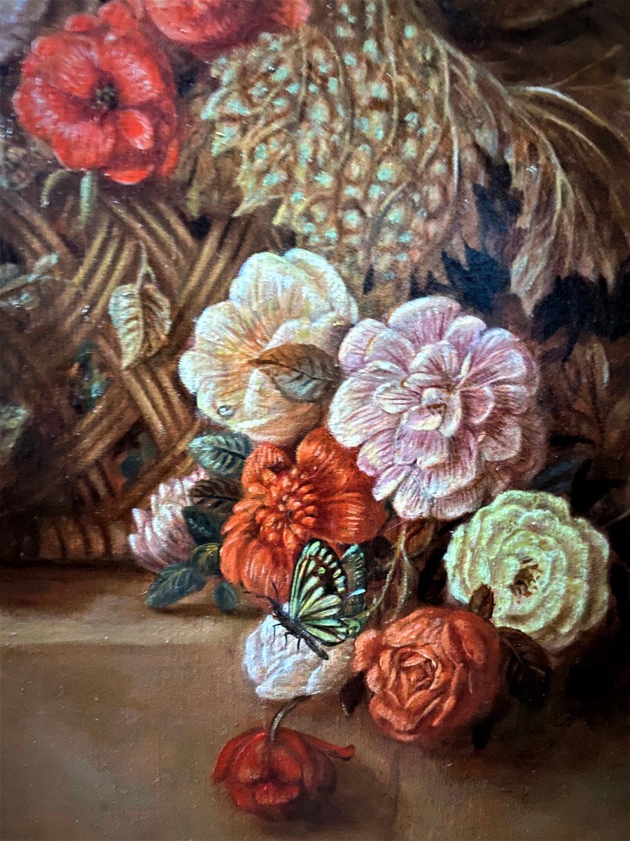 Flower Basket In A Niche-photo-2