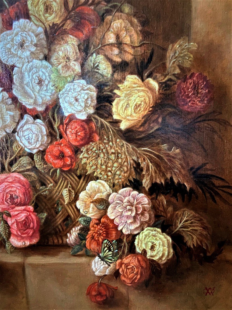 Flower Basket In A Niche-photo-3