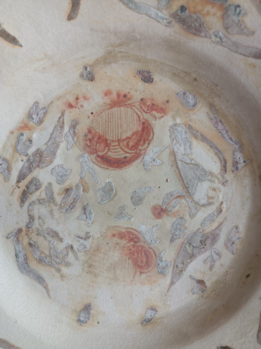 Chine Epoque Ming XVI E XVII E Siecle Assiette Porcelaine De La Cargaison  Du Marchand I Sin Ho-photo-3