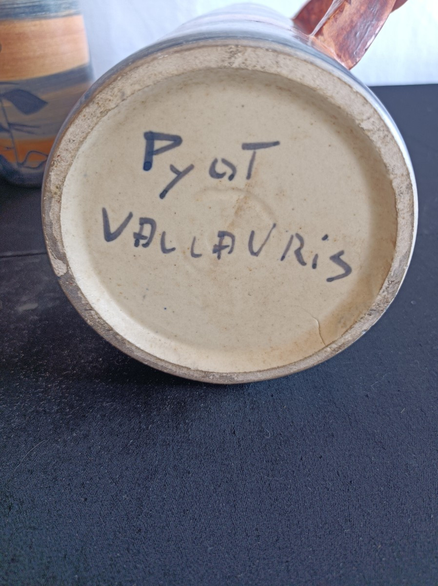 Pyot Gavaudan Thiry Orangeade Service Vallauris Circa 1960-photo-8