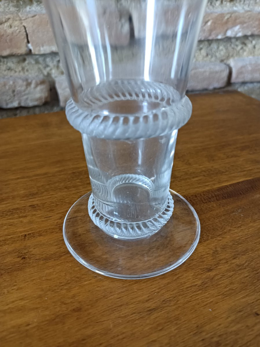 Vase Gobelet Réne Lalique Modele Saint Malo-photo-4