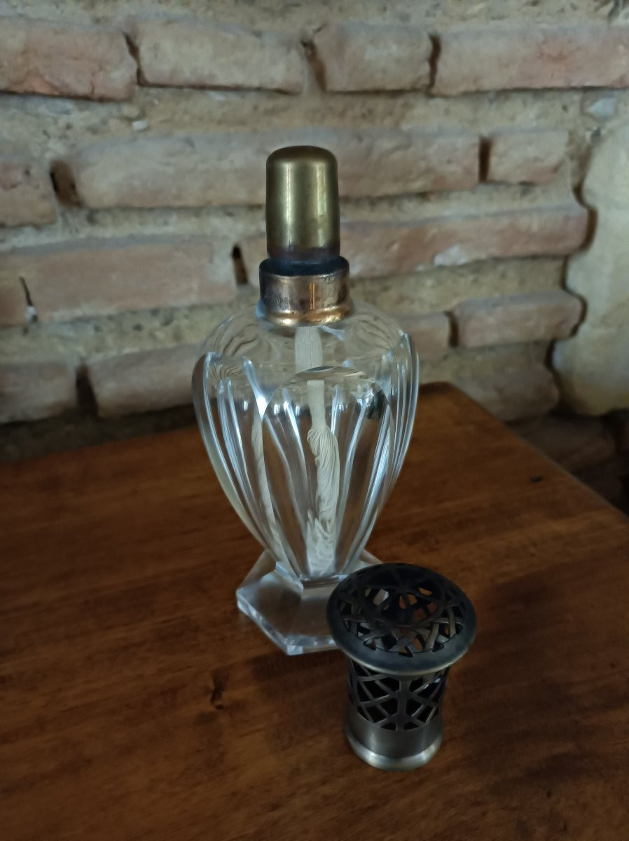 Lampe Berger Cut Crystal Baccarat France Model Amphore 20th Century-photo-4