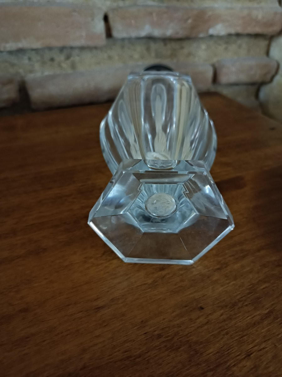 Lampe Berger Cut Crystal Baccarat France Model Amphore 20th Century-photo-1