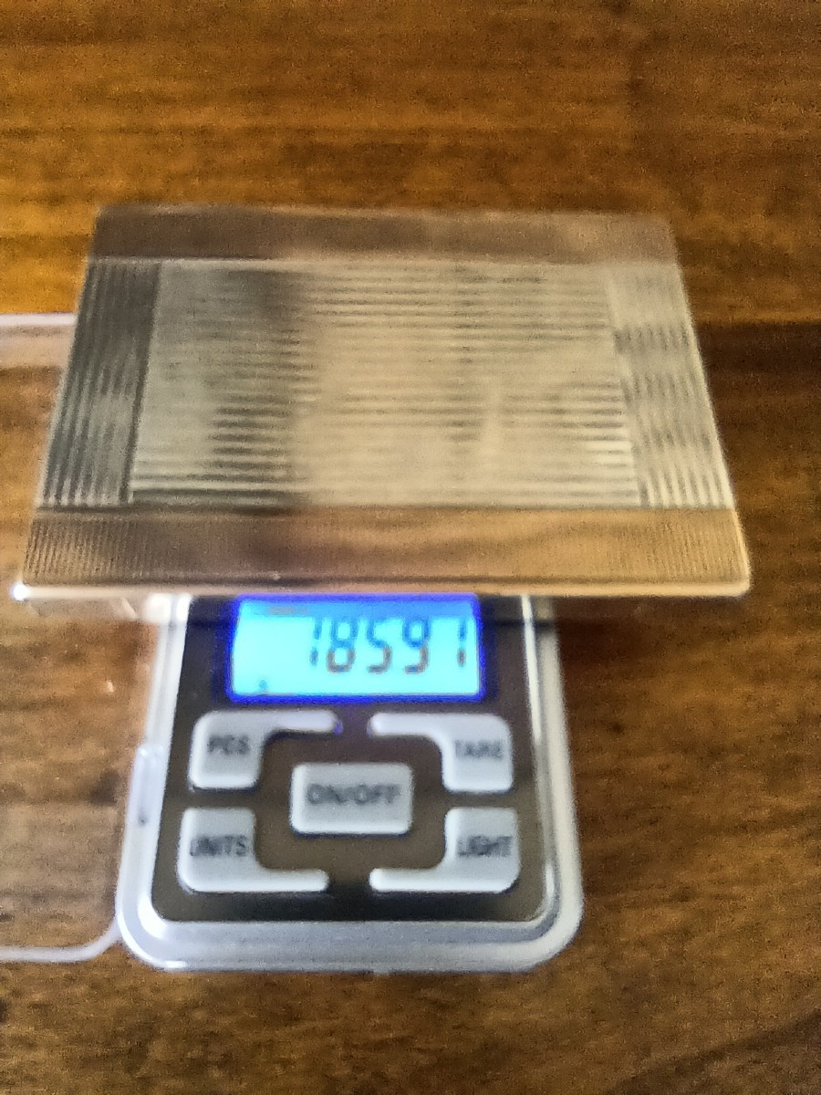 Etui à cigarettes art deco en or jaune 18K et argent massif  Signé Puiforcat France-photo-7