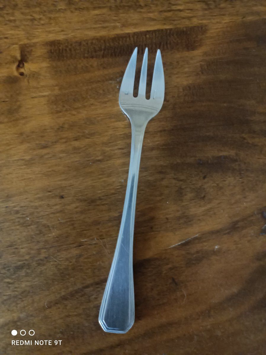  Fourchettes à huître modèle America Christofle-photo-2