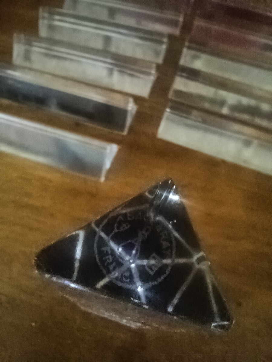 Baccarat 12 Crystal Knife Rests, Triangular Shape, Stamped-photo-4