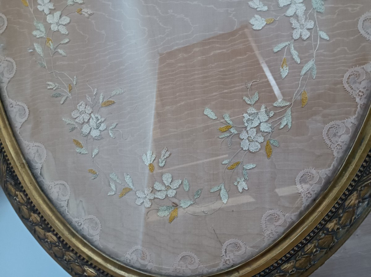 Louis XVI Center Table, In Gilded Wood -photo-2