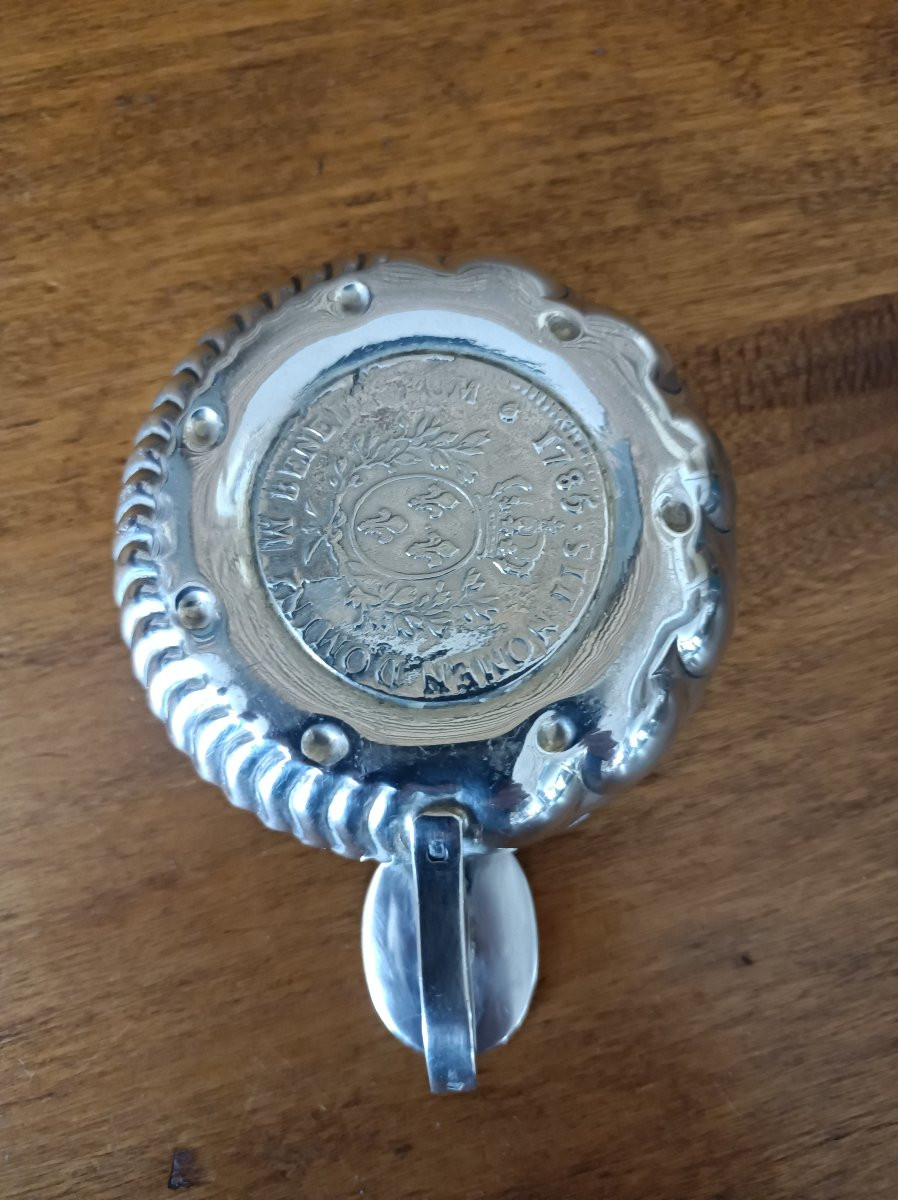 Taste Wine Silver Louis XVI 1785 Goldsmith Ladoucette And Gavard Paris 1869-photo-2