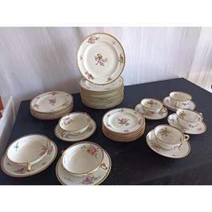 Theodore Haviland Limoges Porcelain Dinner Service