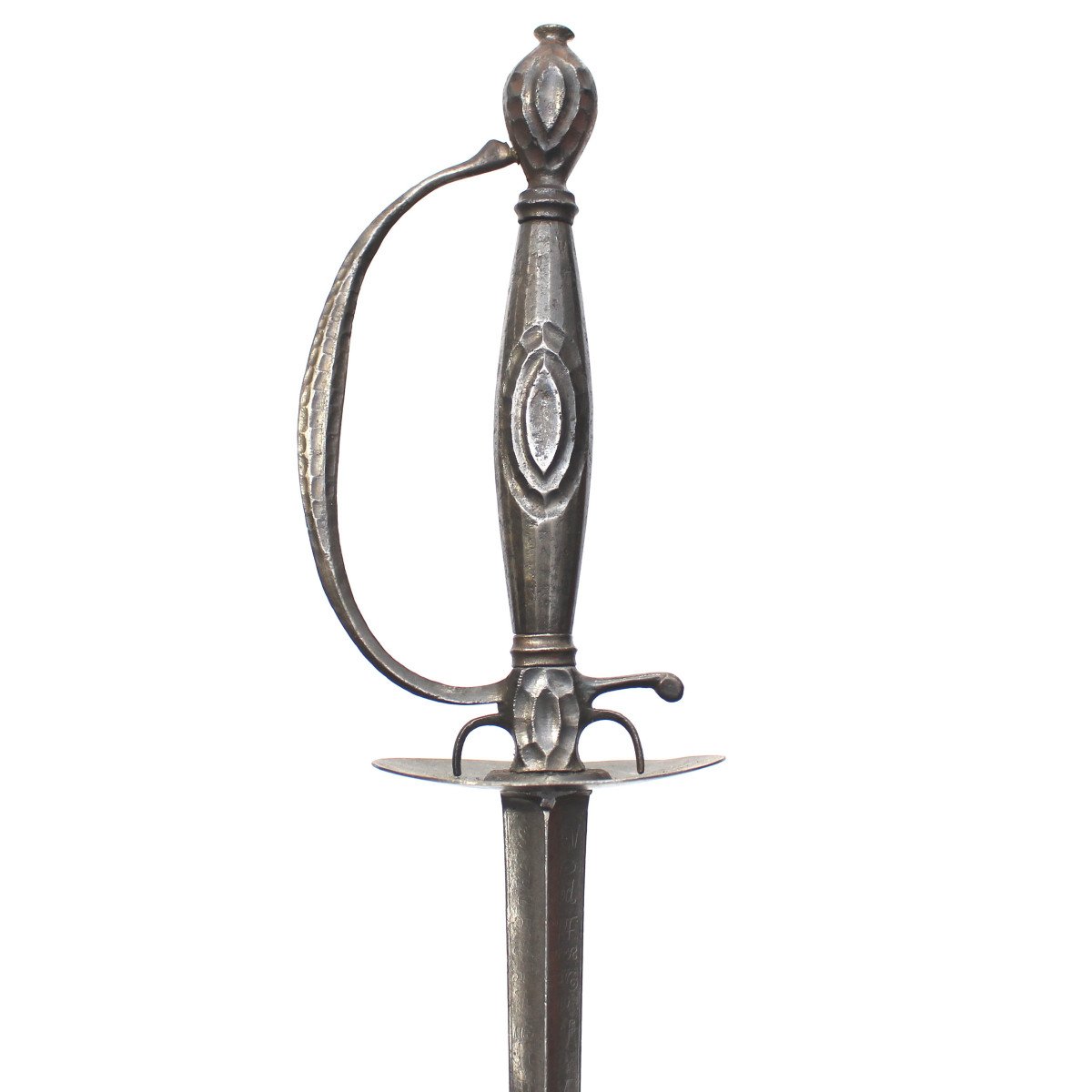 Mourning Sword In Steel Marcasite, France, Louis XVI Period, Circa 1760-1770