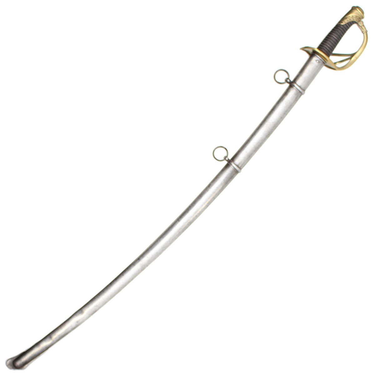 Sabre d&rsquo;officier de cavalerie l&eacute;g&egrave;re, mod&egrave;le 1822, dat&eacute; 1833, France, Monarchie de juillet-photo-2
