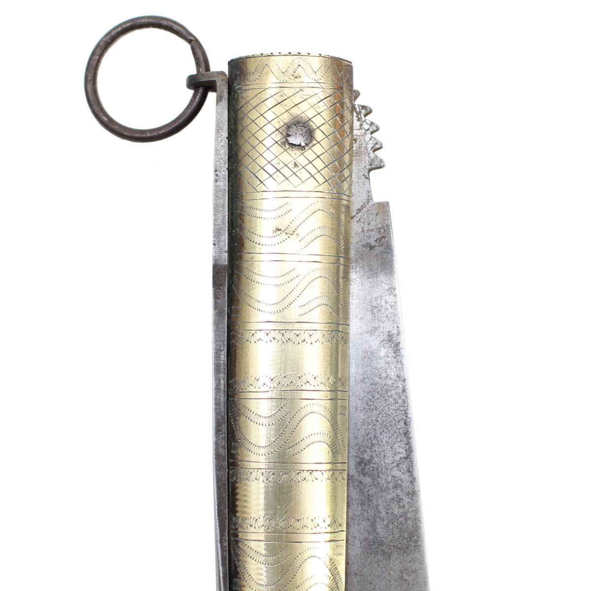 Navaja, Large Folding Knife Of 82.5 Cm, Albacete, Spain, Dated 1894-photo-2