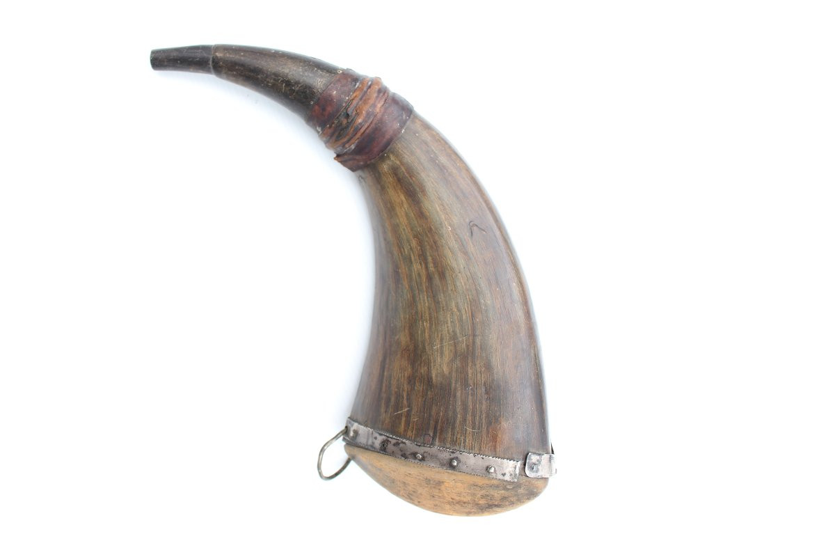 Powder Horn, Ethiopia, 19th Century-photo-2
