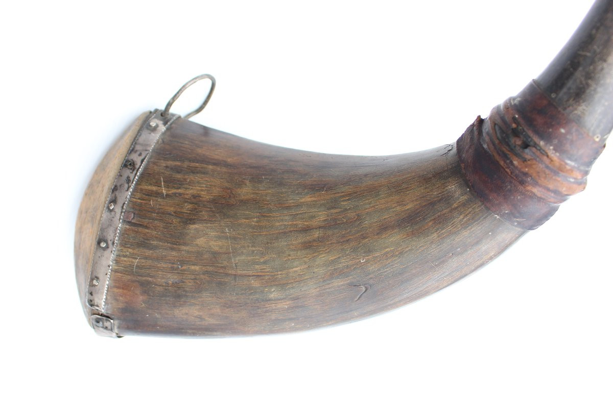 Powder Horn, Ethiopia, 19th Century-photo-5