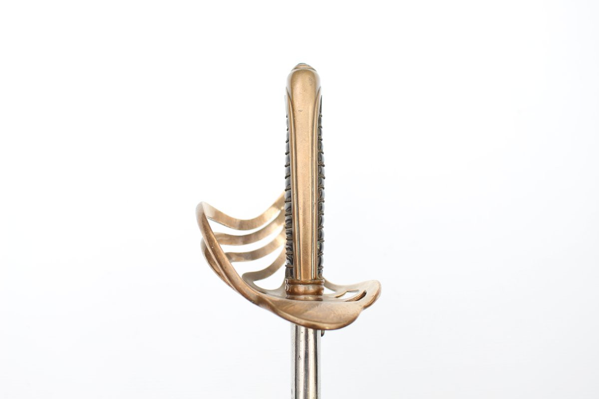 Sabre d’officier de cavalerie, sur le modèle 1882, France, Troisième République, fin du XIXème-photo-4