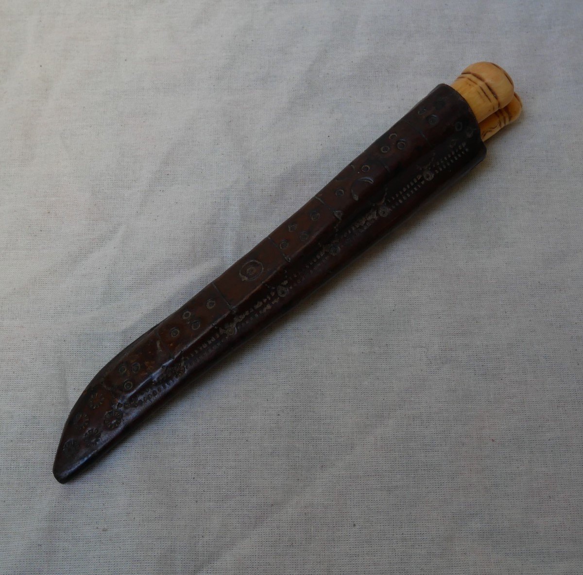 Hunting Or Travel Knife And Fork, Germany, 17th, 18th Century-photo-4