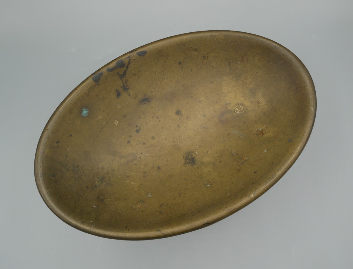 Bronze And Marble Cup, Centerpiece, Empty Pocket, Casserole, Empire, 19th Century-photo-2
