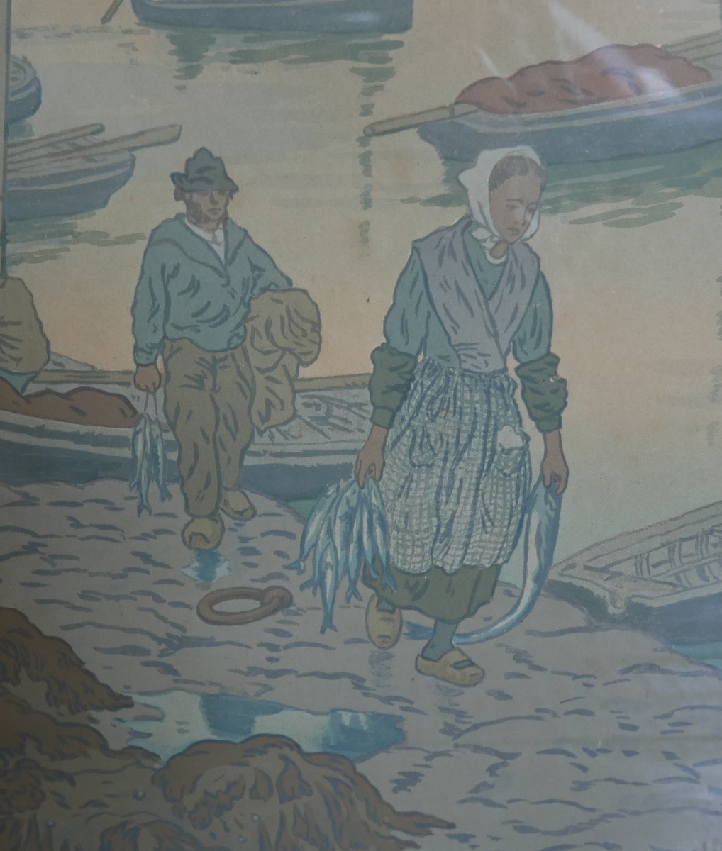 Henri Rivière, La Féérie Des Heures, Le Crépuscule, Lithograph, 1900-photo-2