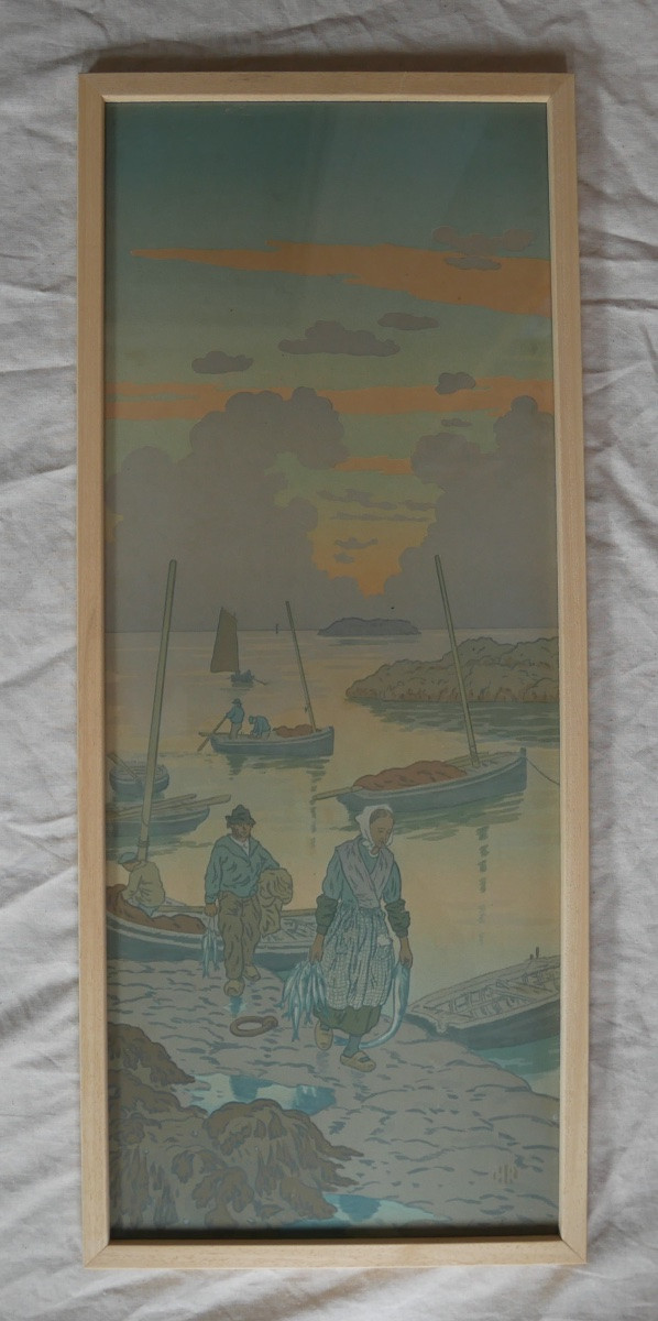 Henri Rivière, La Féérie Des Heures, Le Crépuscule, Lithograph, 1900-photo-3