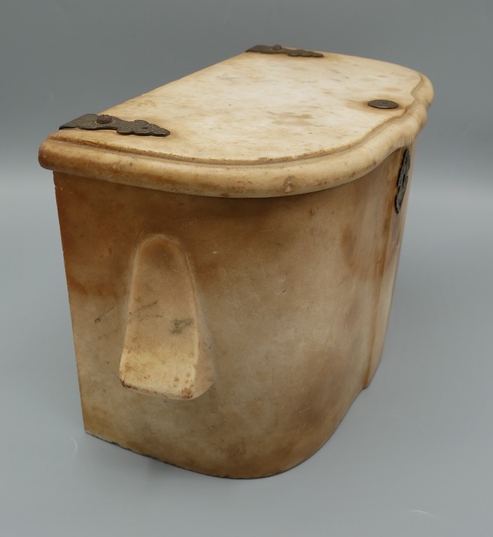 Marble Offal Box, 18th Century-photo-2