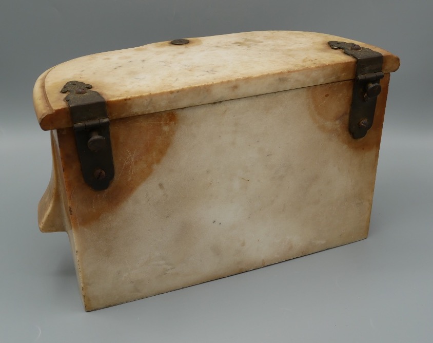 Marble Offal Box, 18th Century-photo-3