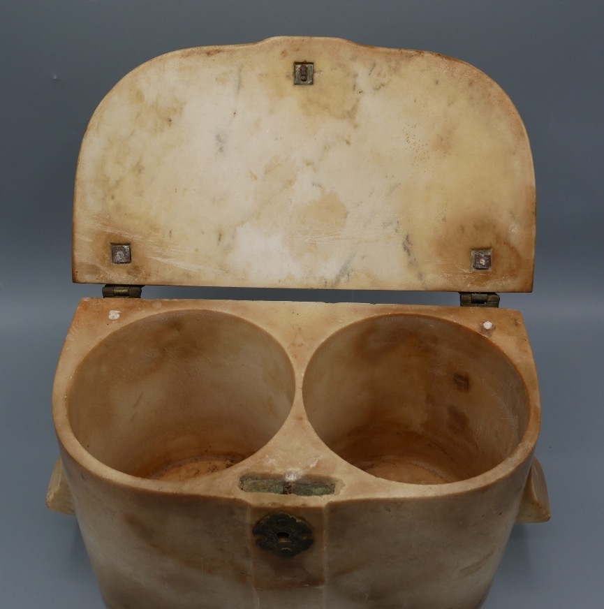 Marble Offal Box, 18th Century-photo-2